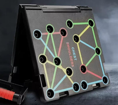 Coded Push Up Muscle Board