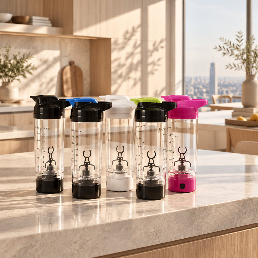 Portable Electric Tornado Mixing Water Bottle